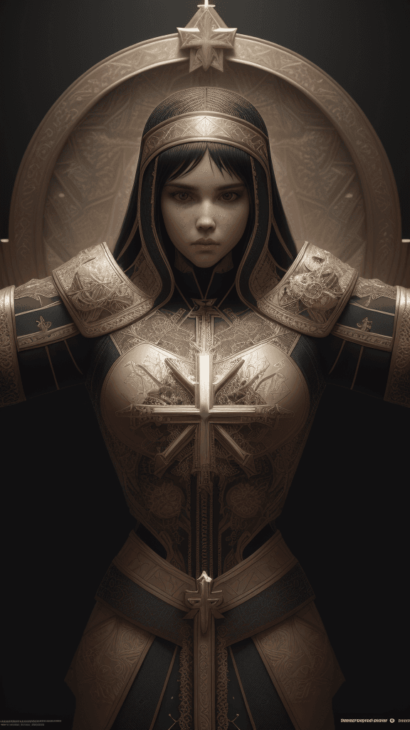 AI generated: sRGB 8k 16k Im a saint but i aint no hero, intricate artwork . octane render, trending on artstation...