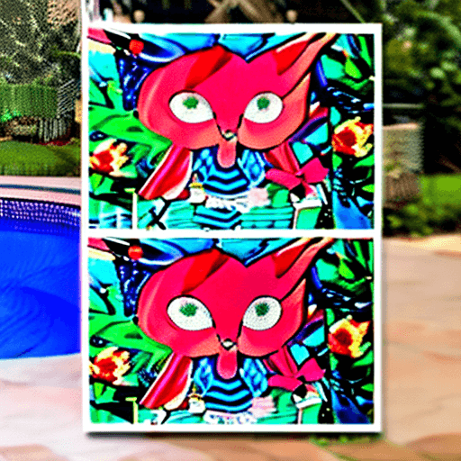 AI generated: owlette, bikini, 