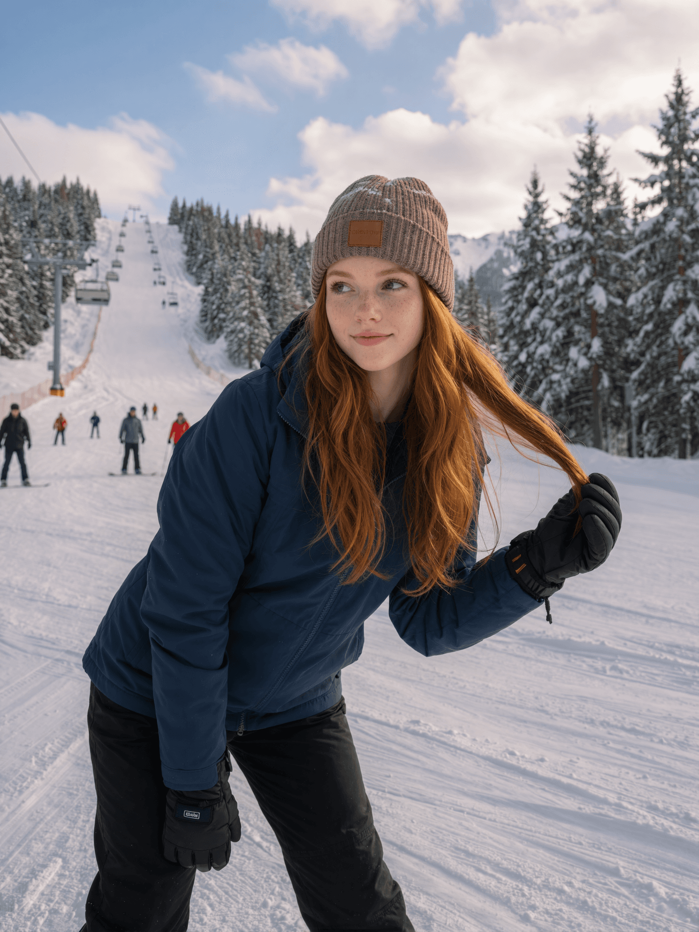 Red Head Hair Caucasian Ai Influencer Multi Model - ZiT / Qwen / ZiB / Qwen 2512