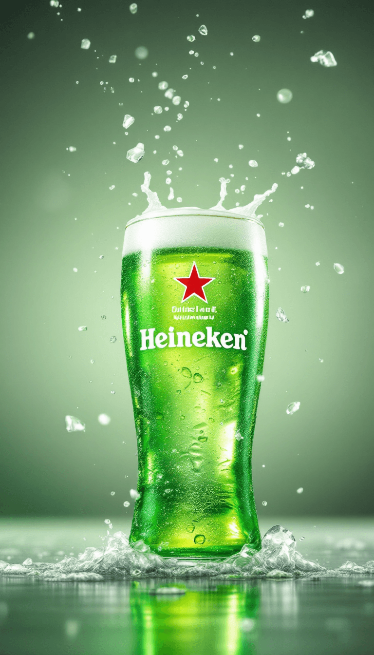 AI generated: Brilho Refrescante: A Essência da Heineken em Fotorealismo Publicitário

Estilo Artístico: Fotoreali...