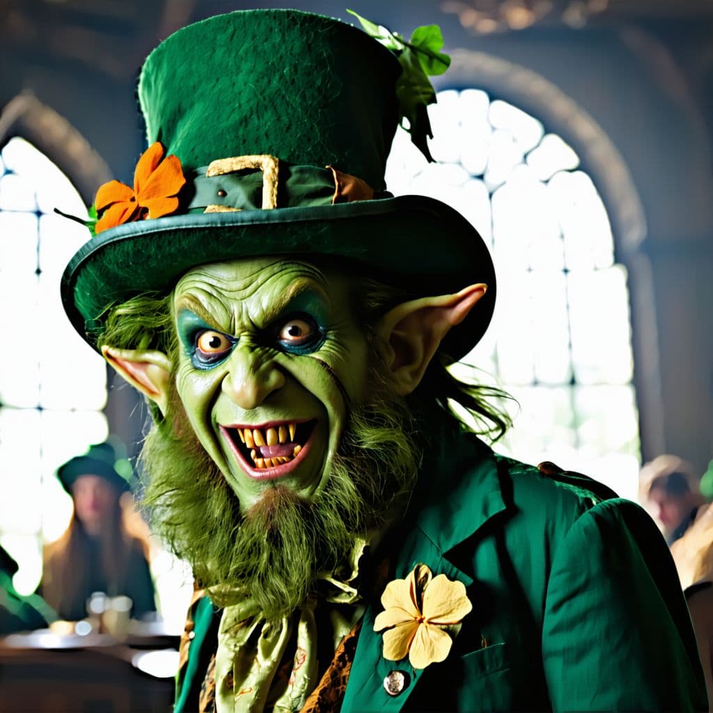 AI generated: i despise it all, freaky leprechaun, the movie