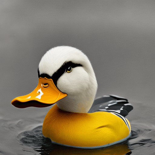 AI generated: The most epic duck you've ever seen