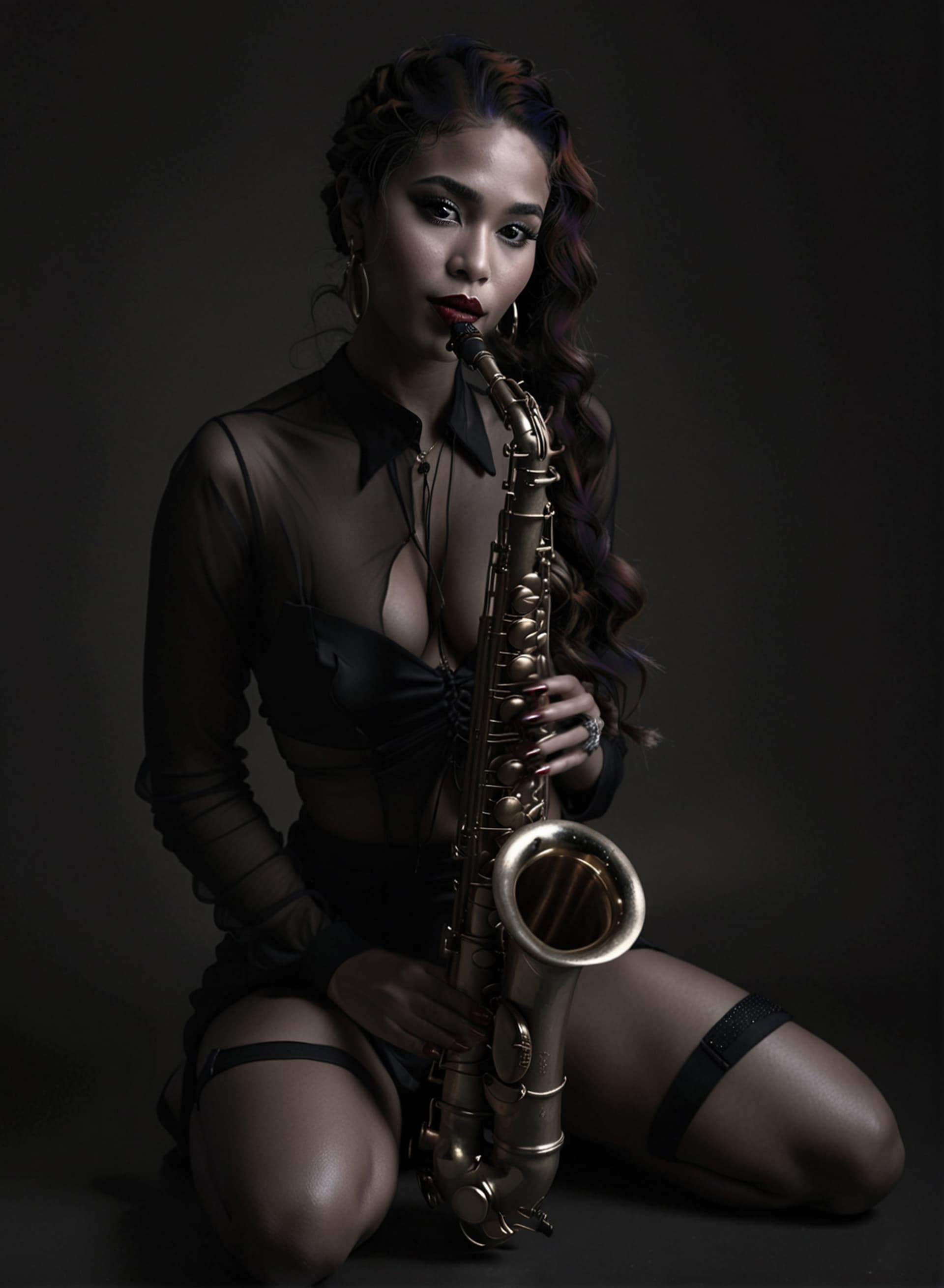 AI generated: sax