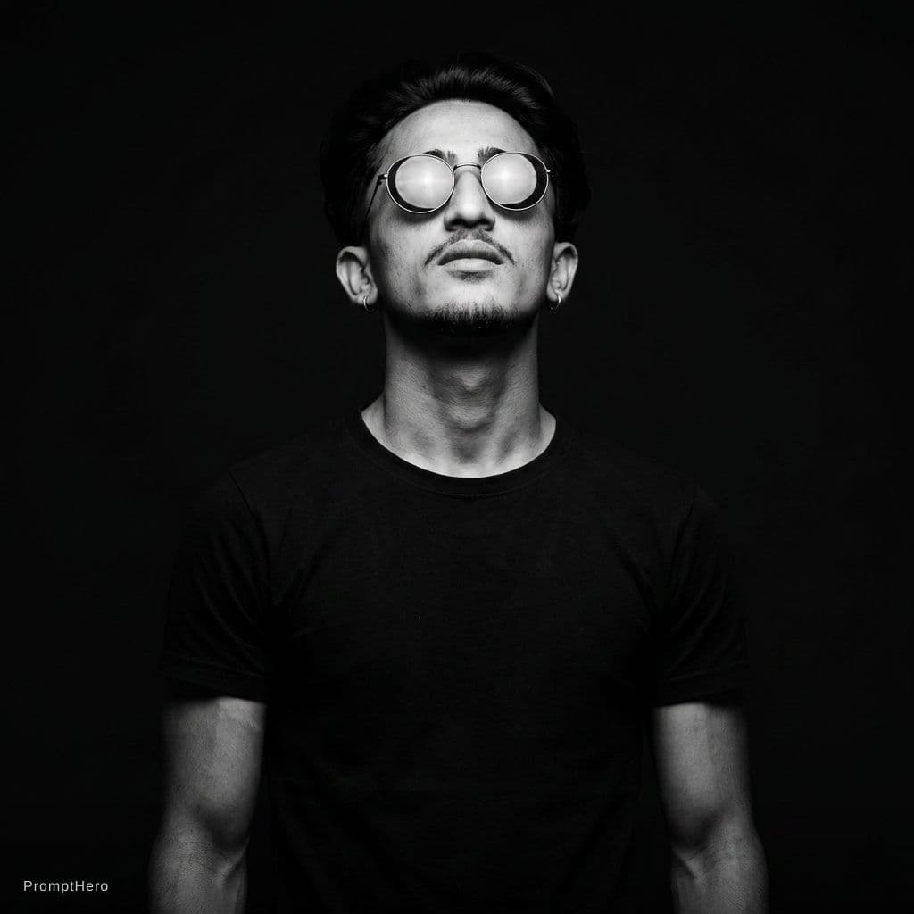 AI generated: a stylish young man with a lean, toned physique (around 57 kg, 5'6 tall) — his beard remains unchang...