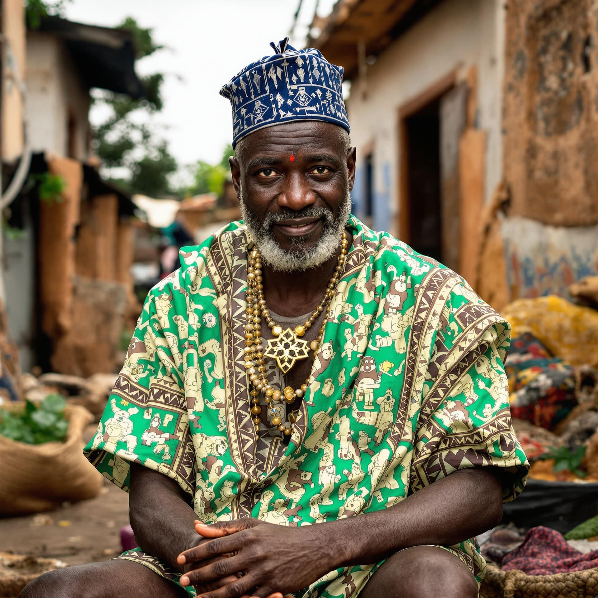 AI generated: Photo of a ultra realistic igbo man in nigeria