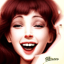 AI generated: happy women
