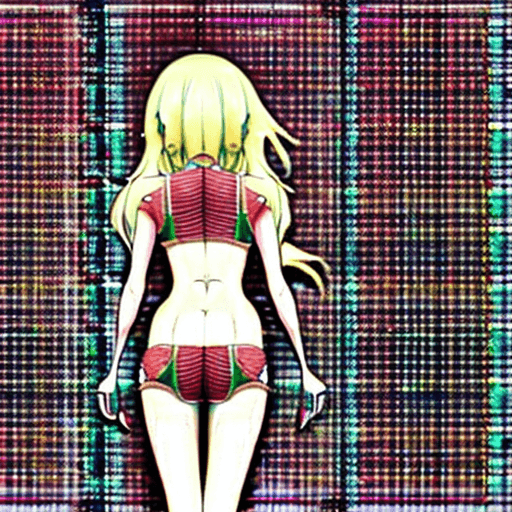 AI generated: source_anime, 1girl, standing sex from behind, naked, cumshot, large breasts, arching, side view, bl...