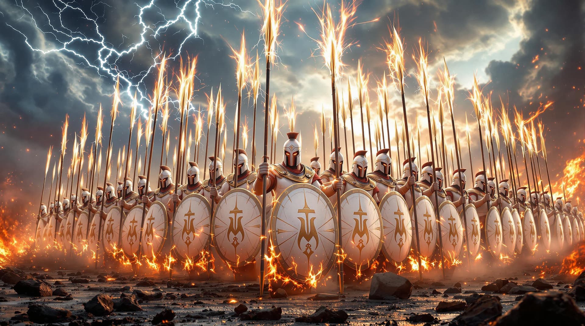AI generated: Wide shot, panoramic view, dynamic composition, epic scale, cinematic lighting, highly detailed, sha...