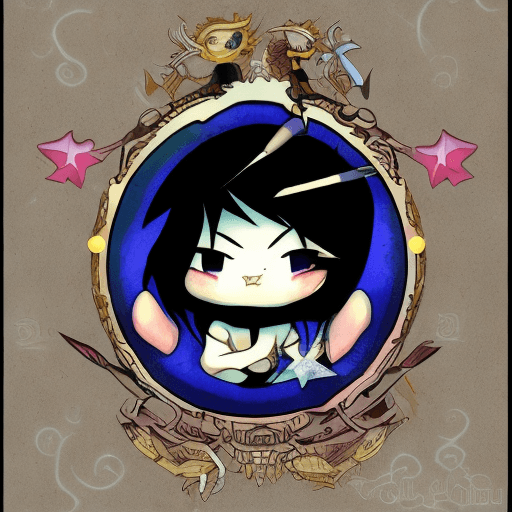 AI generated: Una versión kawaii del infierno 