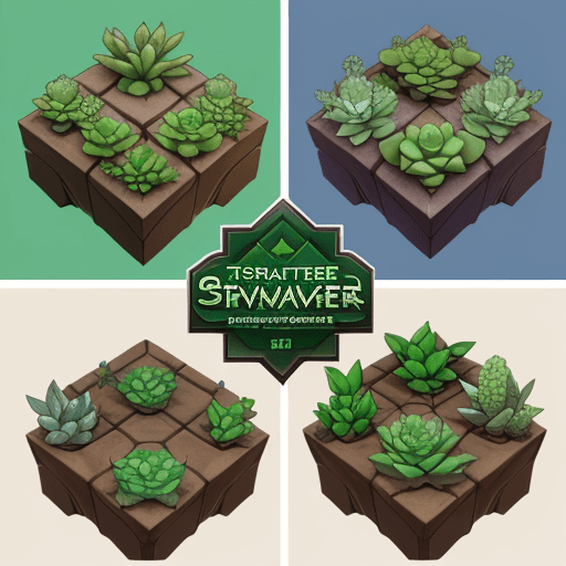 AI generated: sprite sheet, several different symmetrical 3D rendered isometric observatory game pieces, realistic...