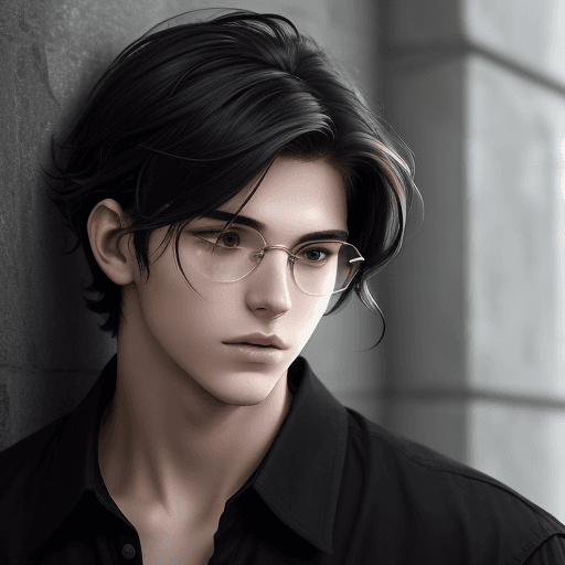 AI generated: Silent Whispers: When Love Finds Its Voice, Boys love,  perfect proportions, Alex, the protagonist, ...