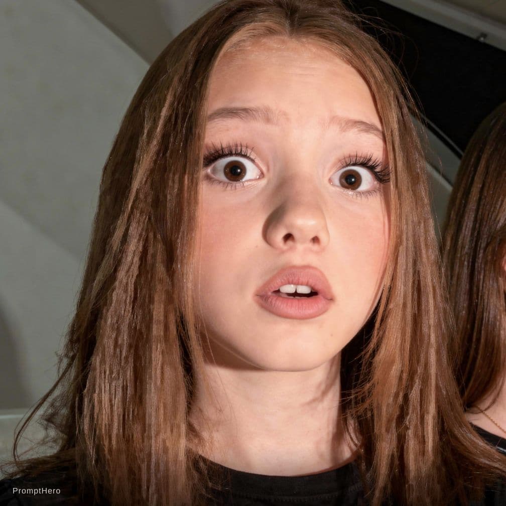 AI generated: Aheago face trend