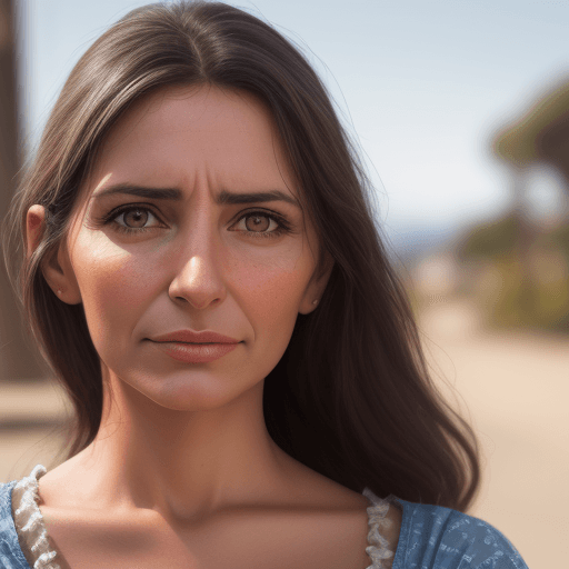 AI generated: beautiful argentinan woman with a realistic face, 35 years old, casual dress,8k, hd, photographic