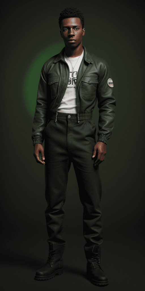 AI generated: Ultra photorealistic, highly detailed, black male, 25 years old, distinguished, young adult, close-c...