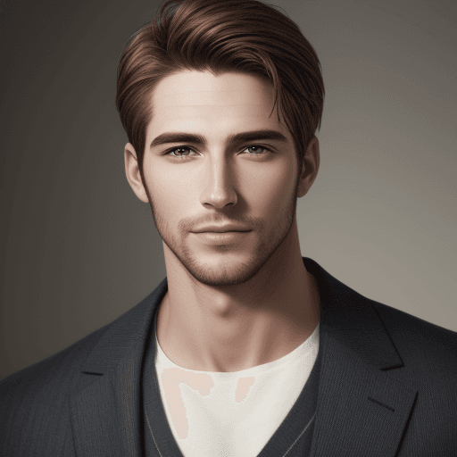 AI generated: realistic photo of a beautiful man
