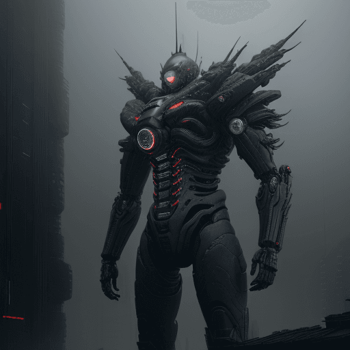 AI generated: 3d rendering, Tsutomu Nihei, complex system, equipment with hyper detail, future mechanical society,...