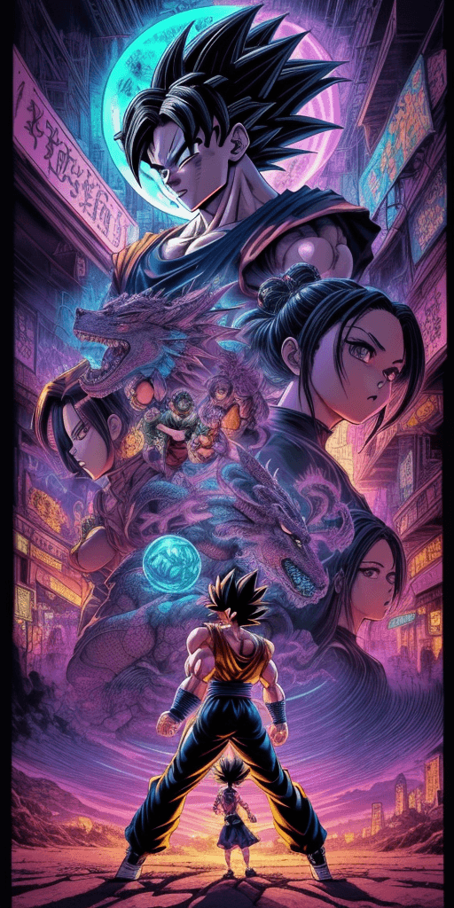 AI generated: (Manga cover:), pen drawing style, HD 8K, rich plot, intricate background, rich details of the chara...