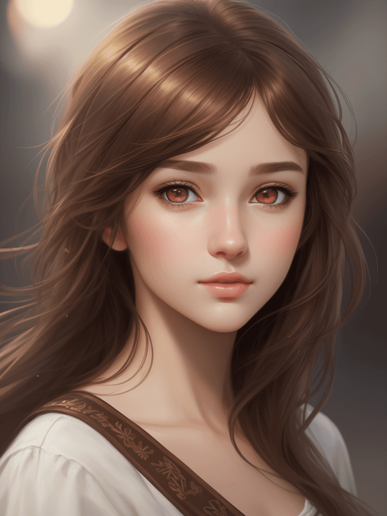 AI generated: best quality, masterpiece, (realistic:1.2), luminedef, 1 girl, brown hair, brown eyes,Front, detaile...