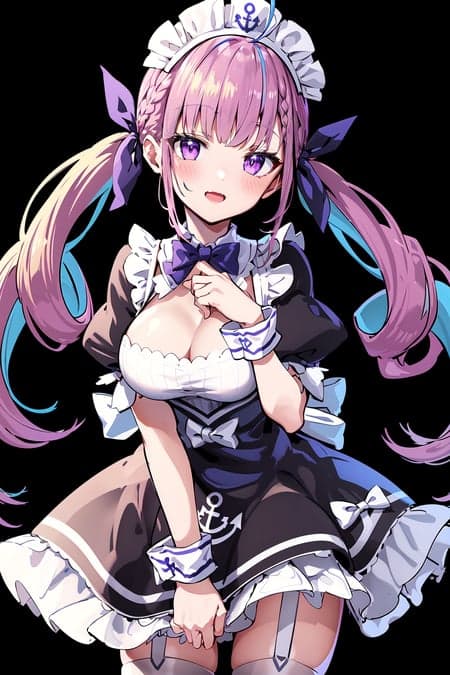 Minato Aqua 湊あくあ (maid.ver) / Hololive