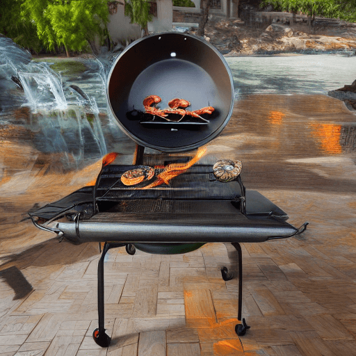 AI generated: Another shrimp on the bbq, fosters,
a naked man taking a shower in a bathroom, a photo, dada, 5 5 y...