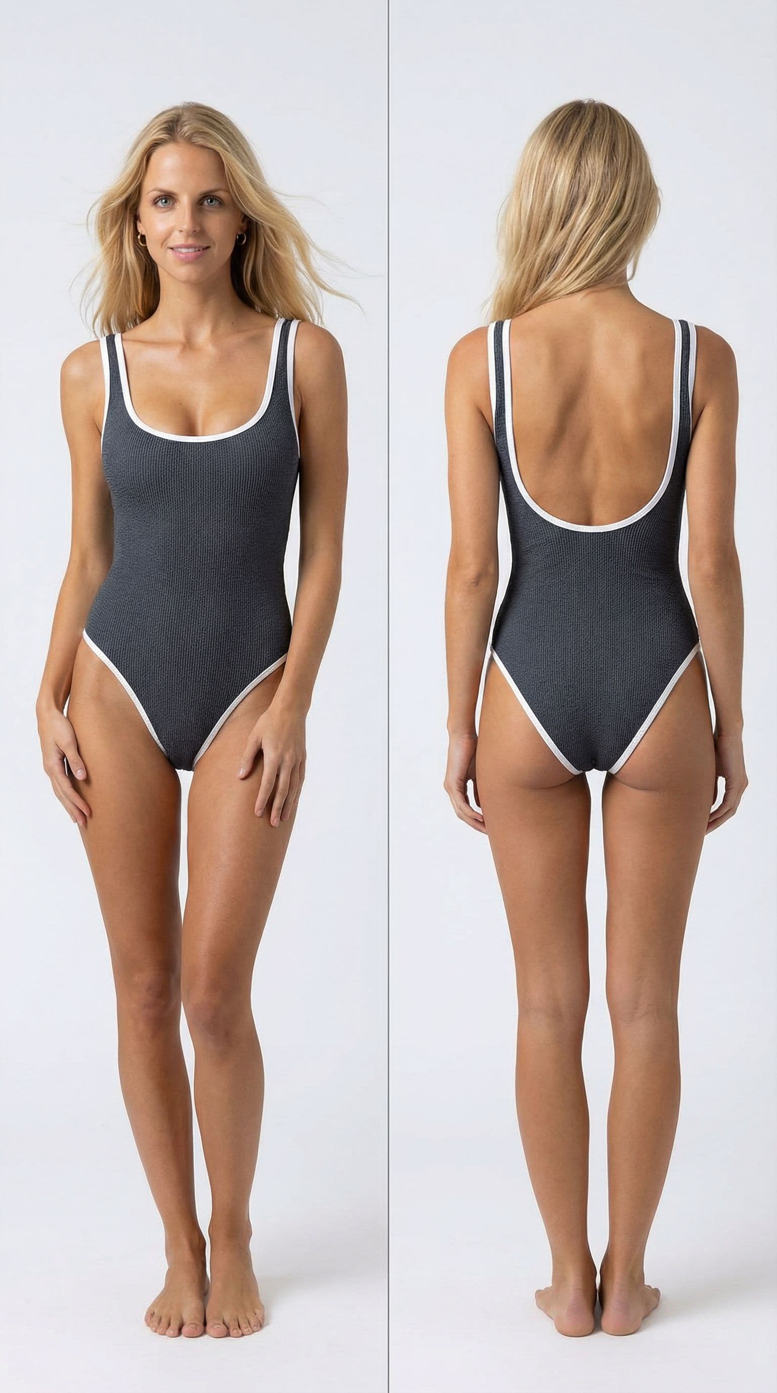 AI generated: [--- Разделение изображения ---]
split image into two halves:
left half — frontal view of the model ...