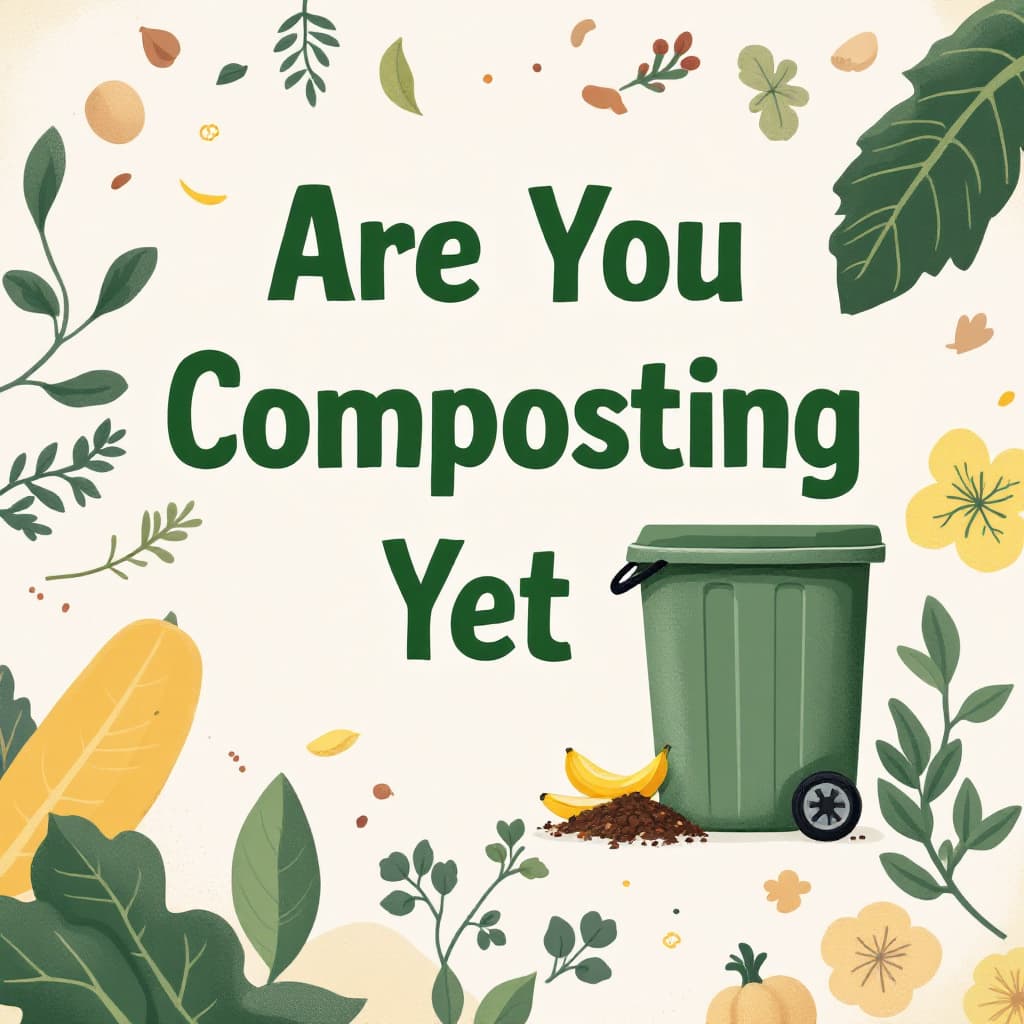 AI generated: .

🖼️ Slide 1 – Cover
Prompt:
A modern eco-themed social media graphic with bold green text: “Are Y...