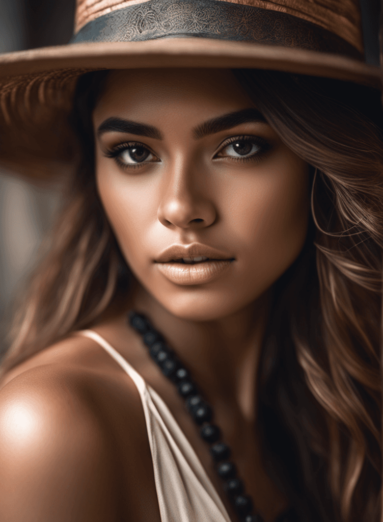 AI generated: An astonishing photo of a young woman from Panama: detailed, realistic, and captivating. The portrai...