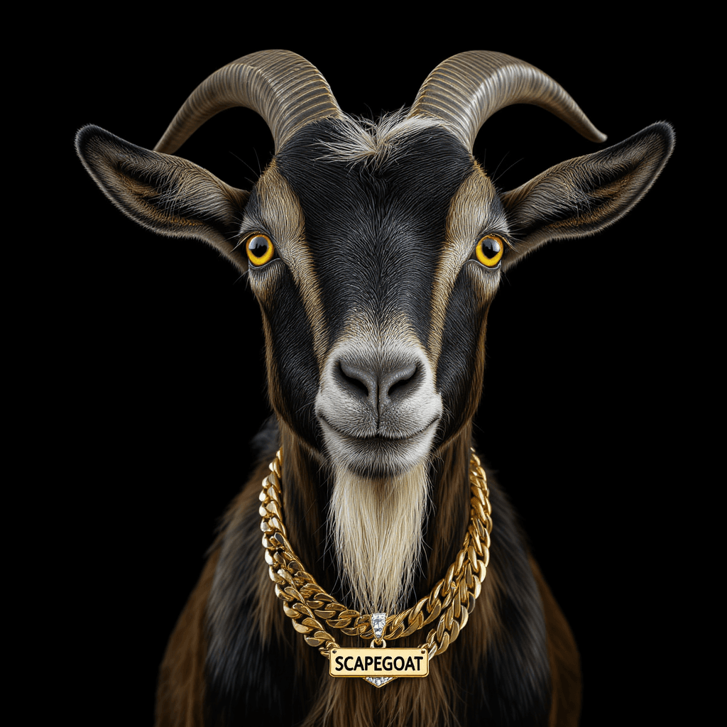 AI generated: create a high-resolution image of AN URBAN goat and detail the animal's characteristics in order to ...