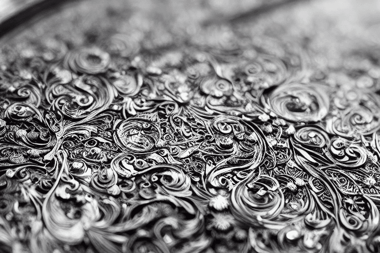 AI generated: line art drawing, Miki Asai Macro photography, close-up, hyper detailed, trending on artstation, sha...