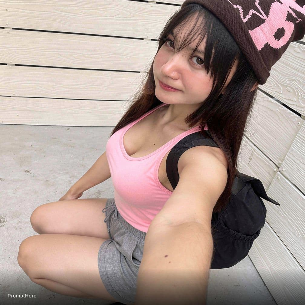 AI generated: i want the girl look in camera only