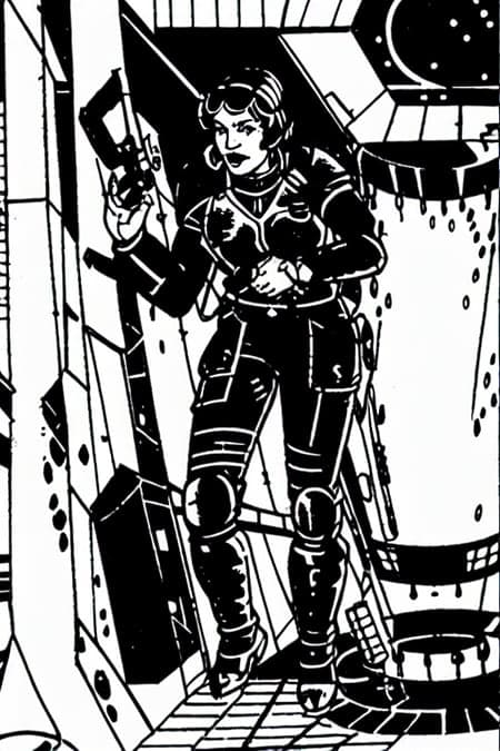 The Mechwarrior RPG Art 1990's LORA