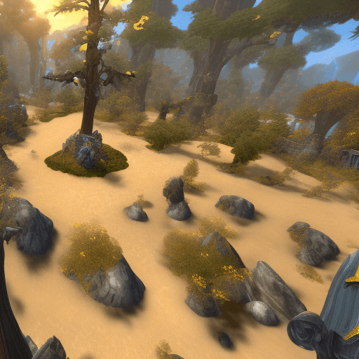 AI generated: world of warcraft everquest rpg game set in space, galactic MMORPG :: video game concept, 24mm, mood...