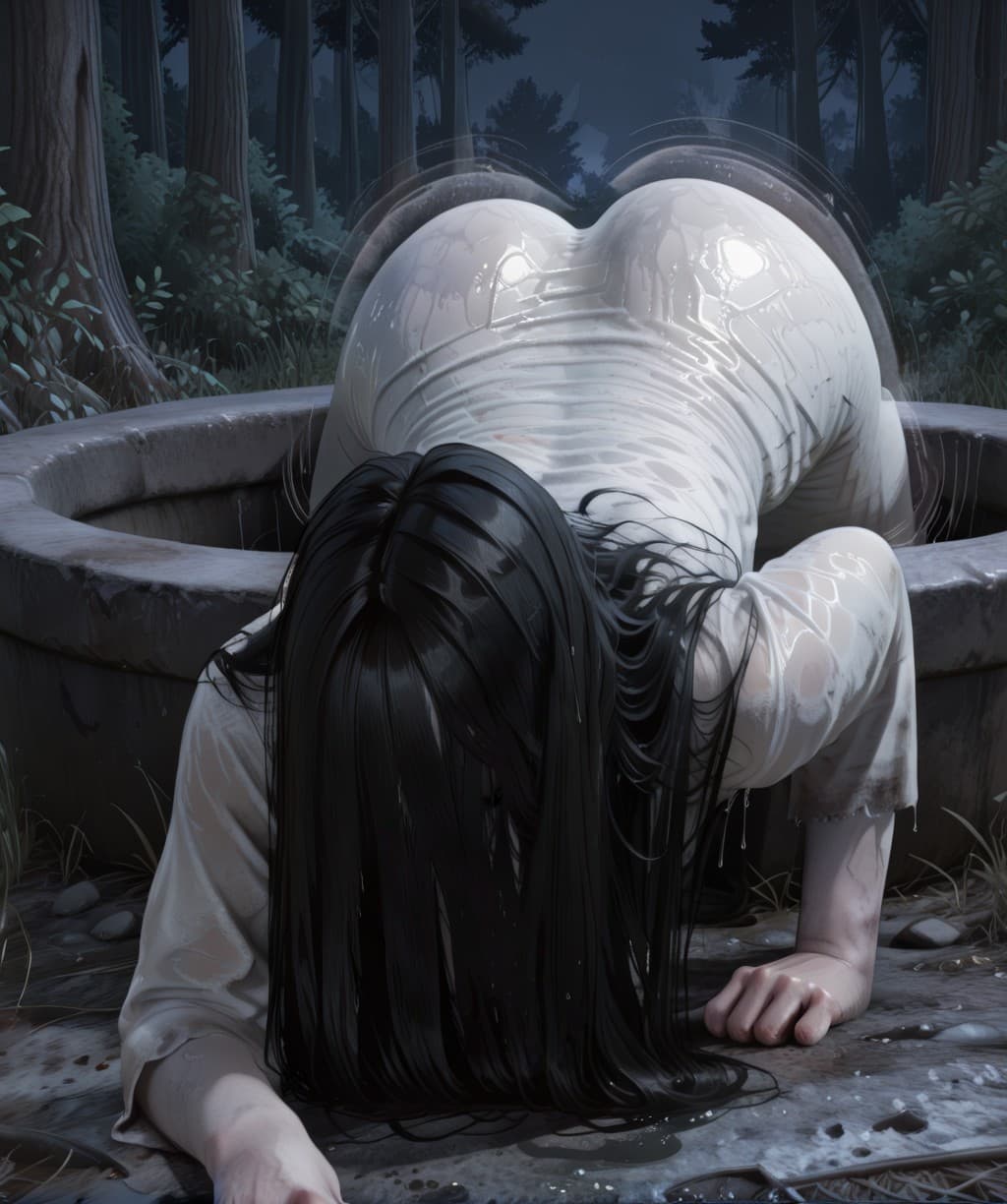 The Onryo (sadako) - Dead by Daylight (horror)