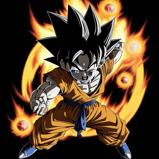 AI generated: 
Son Goku is the protagonist of the manga and anime series Dragon Ball z. created by Akira Toriyama ...