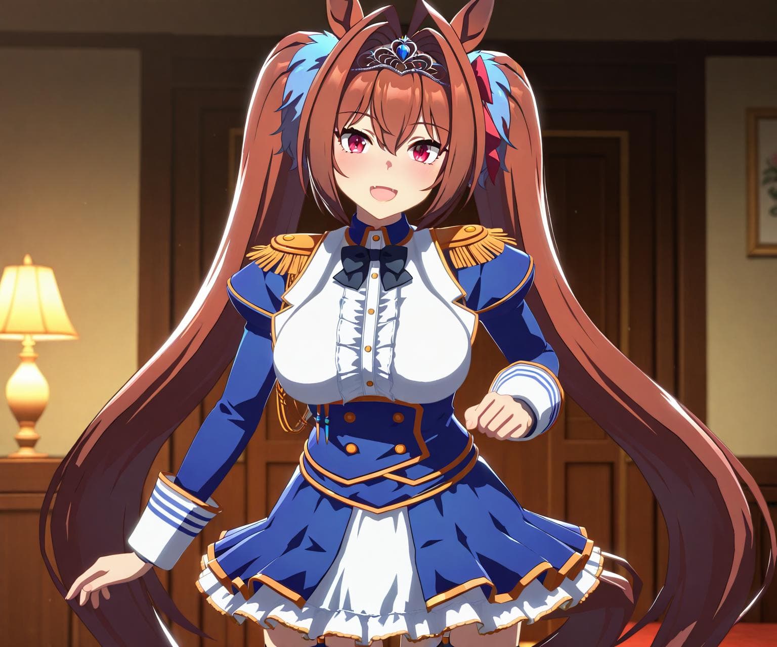 Daiwa Scarlet (Umamusume) in game style 3D