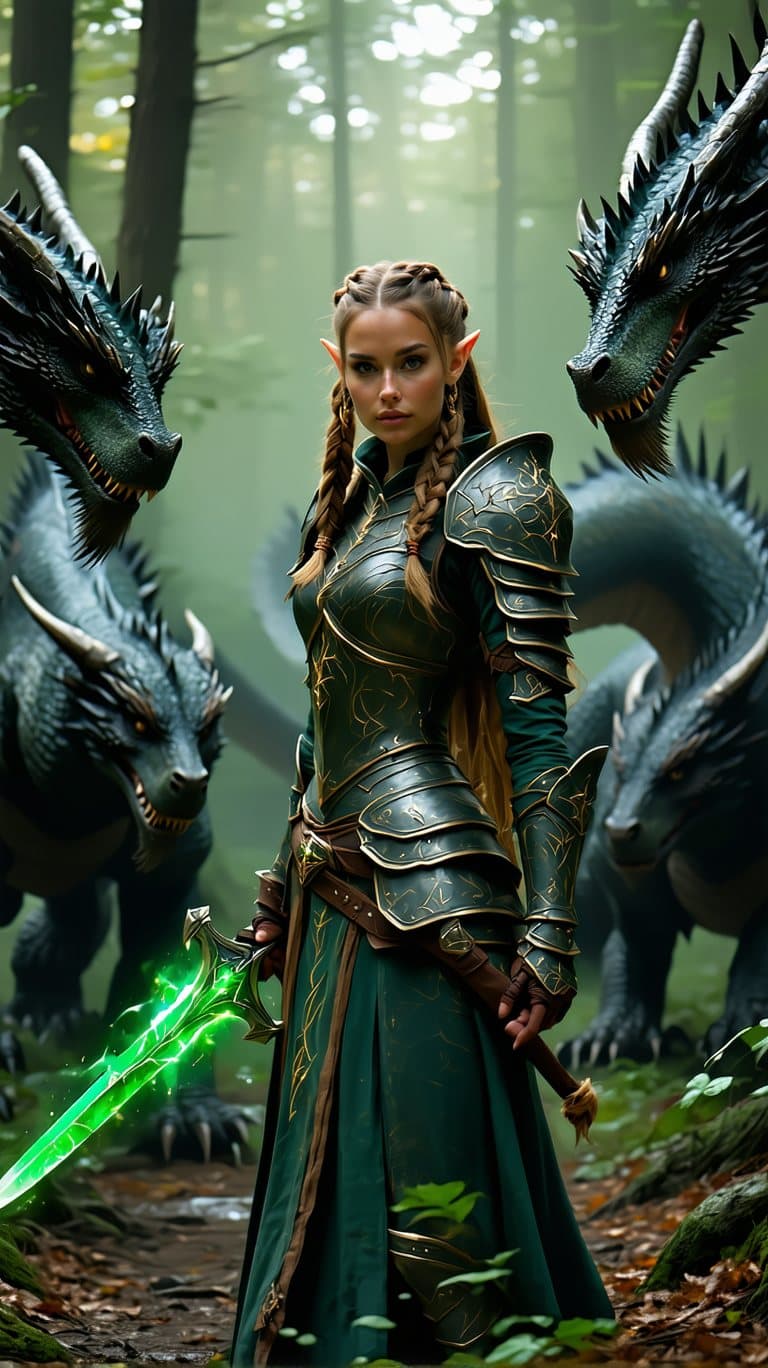 AI generated: an award winning full body photography, master piece, high quality photography of an epic cinematic ...