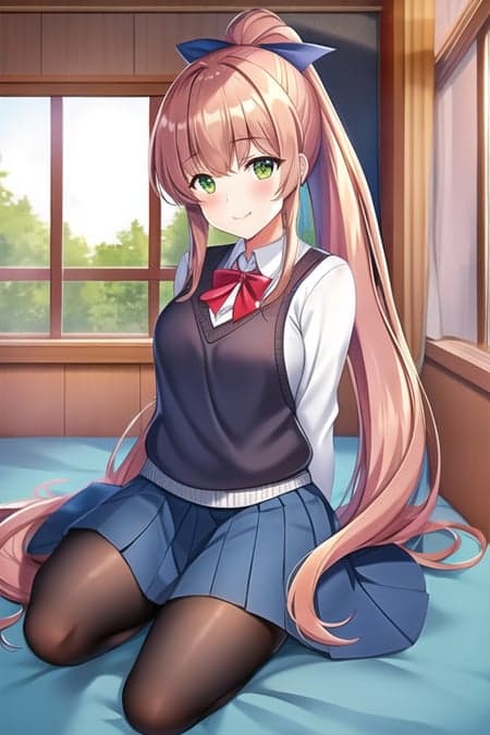 Monika | DDLC LoRA - Image 3