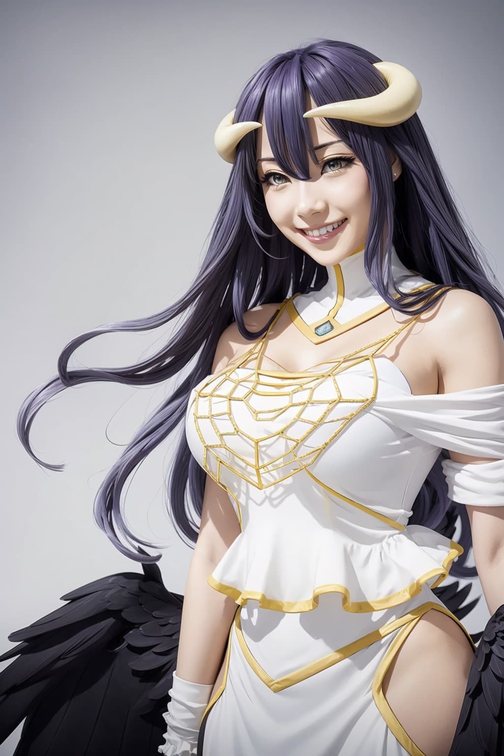 AI generated: (masterpiece), best quality, perfect anime figure, perfect hair, perfect eyes, expressive eyes, grey...