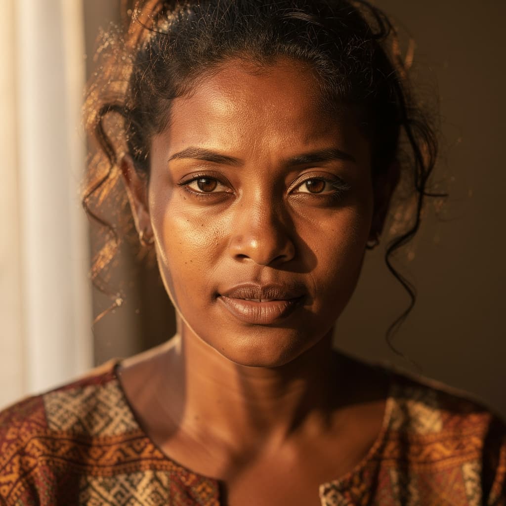 AI generated: reproducte but with malagasy skin and woman