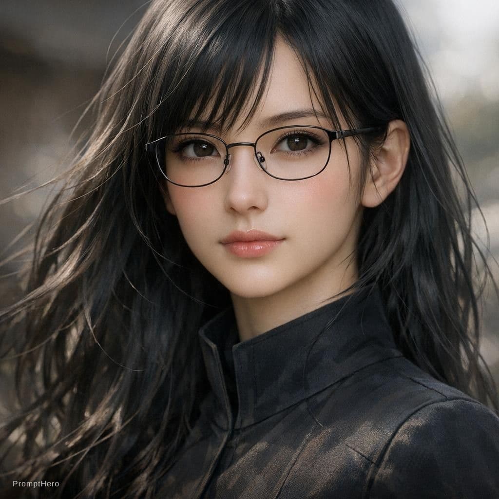 AI generated: masterpiece, ultra detailed illustration, anime semi-realistic style with strong photorealistic rend...