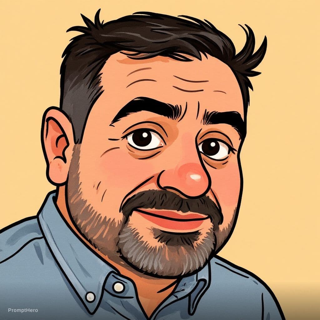 AI generated: CARICATURE STYLE --v 5.1