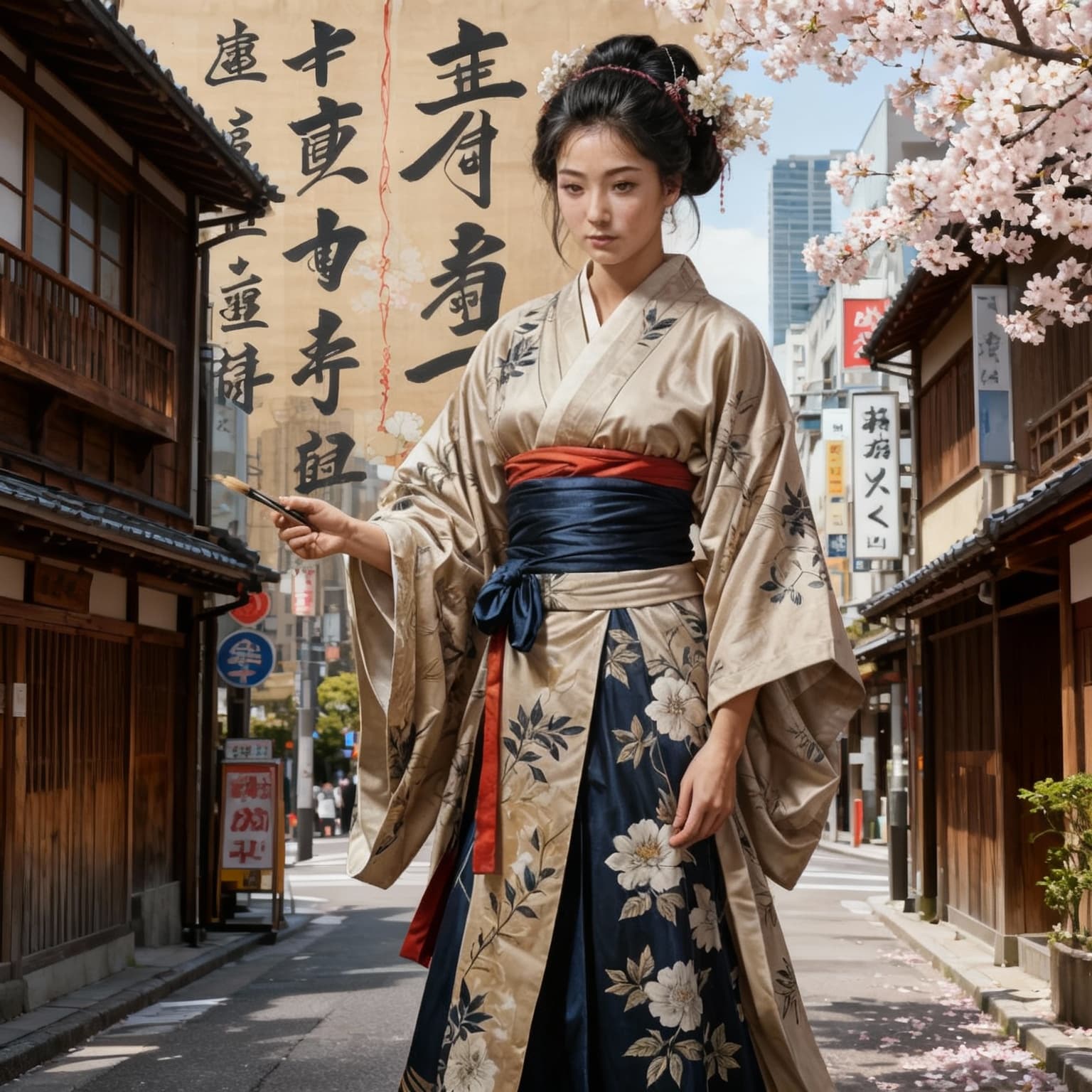 AI generated: in Tokyo