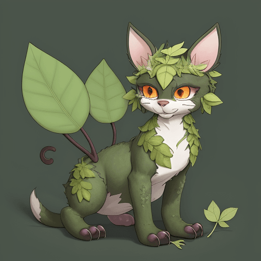 AI generated: a hybrid between an animal and a plant. This creature is called a "Florent. It has a body composed o...