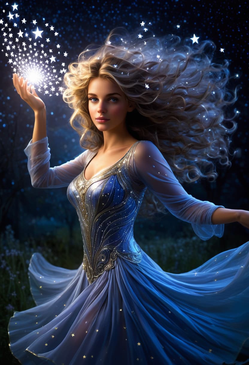 AI generated: (nightshot:1.2),magicshot.
She was a mystery wrapped in a riddle, a puzzle that no one could solve....
