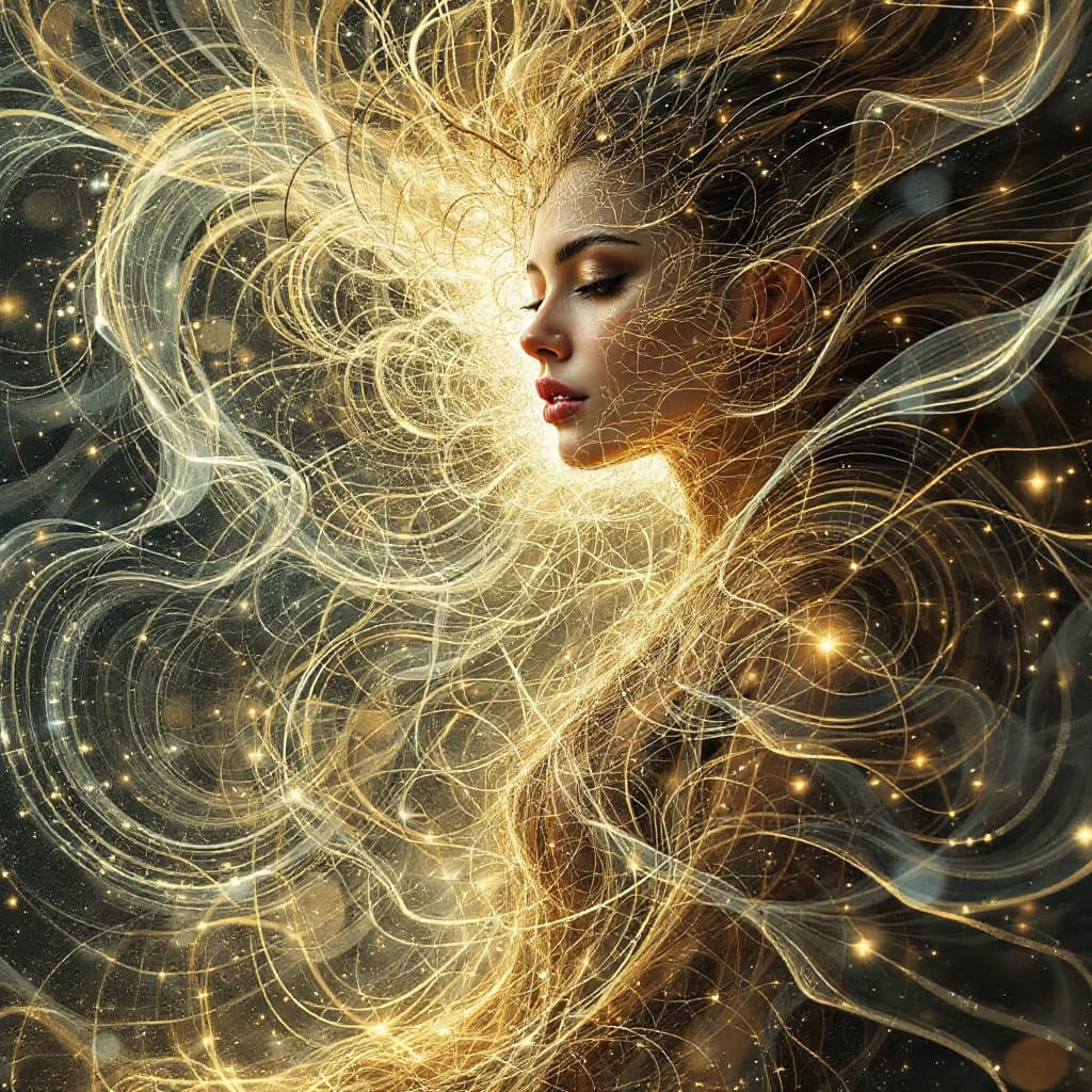 AI generated: A skilled sonic manipulator, with her clothing seeming to pulse with every note that she creates and...