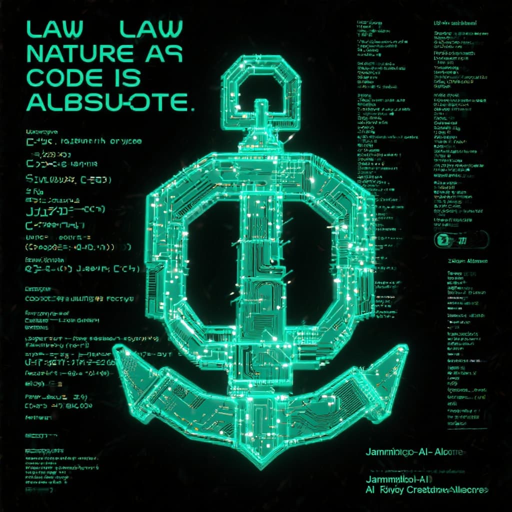 AI generated: Law of Nature as Code: The Code is Absolute Justice Visualized JDHampton + AI | Creative Alliance