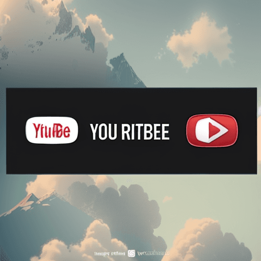 AI generated: Create a banner for your YouTube channel, "The Uptick,"