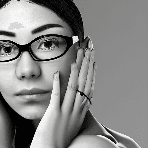 AI generated: three-quarter close-up portrait, stunningly pretty 30 y.o asian woman, athletic figure, stunning fac...