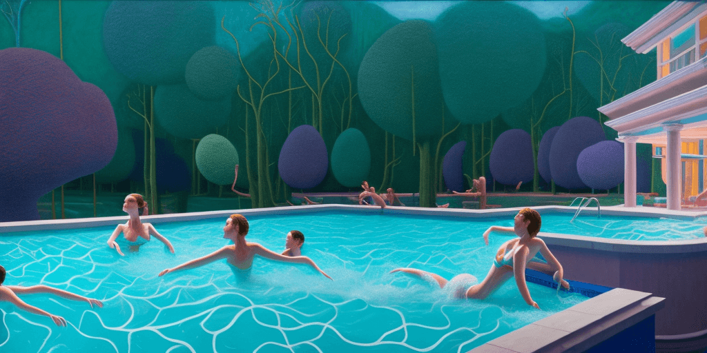 AI generated: Pool, epic scene,

sharp focus, photorealistic, insanely detailed and intricate, cinematic lighting,...