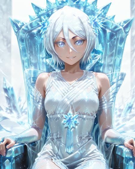 Rukia Kuchiki Bankai | Bleach | Illustrious - Image 2